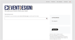 Desktop Screenshot of eventdesigngroup.eu